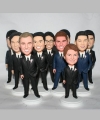 Groomsman / Bridesmaid Wedding Party bobbleheads gifts Groomsman / Bridesmaid Wedding Party bobbleheads gifts